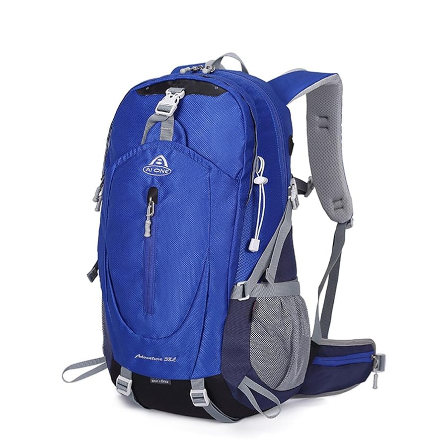 登山用リュック　リュックサック　ブルー リュック 通販リュック 登山 40l リュックサック バックパック